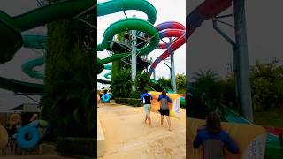 Crazy water park slides swim funny waterpark [upl. by Kcirdes99]