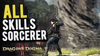 Sorcerer Vocation All Attack And Skills Showcase  Dragons Dogma 2 [upl. by Deibel]