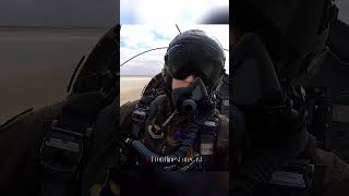 Female Instructor Pilot Take Off in Fighter Jet [upl. by Latia436]