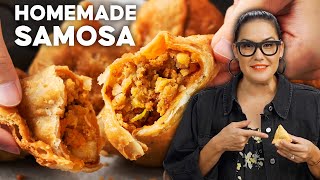 Flakiest Samosa Pastry Decoded  Marions Kitchen [upl. by Oniliuqnart]