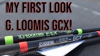 G Loomis GCX  My First Look [upl. by Akirdnuhs]