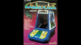 Coleco Galaxian 1981 Mini Arcade Tabletop with 3 games From my Collection [upl. by Oicnerolf]