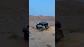 Bronco Wildtrak driving in sand [upl. by Cornew238]