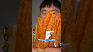 How to make latiao with ground meat viral Chinese spicy sticks [upl. by Eelyr500]