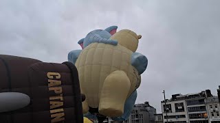 luchtballon mogen lucht op in Sint niklaas 6september 2024 [upl. by Elton]