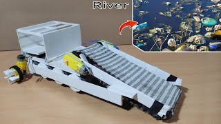 River Cleaner Boat Amazing Best science Project  low Budget project  inspire Award Project [upl. by Alyhc]