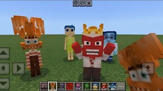 Realistic Inside Out 2 MOD UPDATE in Minecraft PE [upl. by Emsmus]