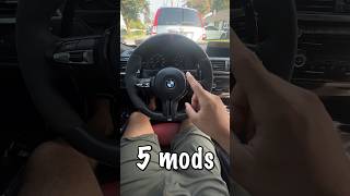 5 ESSENTIAL BMW INTERIOR MODS bmw car [upl. by Cullan163]