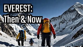 Mount Everest Then and Now · 60 Years Climbing Everest [upl. by Nauqram]