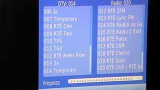 How to tune in the channels on a Fortec Star FS3300 HD Digital TV Receiver [upl. by Kath]