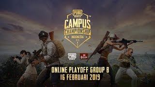 PUBG Mobile Campus Championship  Online Playoff Group B [upl. by Oliviero788]