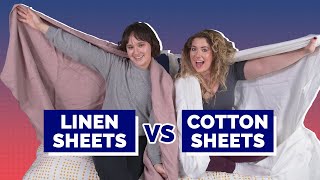 Linen Sheets Vs Cotton Sheets  Which Is Right For You [upl. by Enak787]