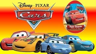 Яйца с сюрпризом Киндер сюрпризы Тачки 2 Disney Pixar Surprise Eggs Cars 2 Disney Pixar Cars [upl. by Anitselec]