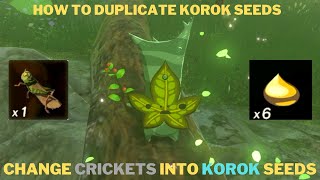 How to Duplicate Korok Seeds  Zelda BOTW [upl. by Halland]