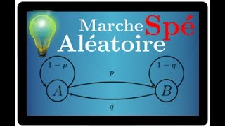 Marche aléatoire amp graphes probabilistes • Comprendre le cours à travers un exemple • spé maths [upl. by Bannerman]