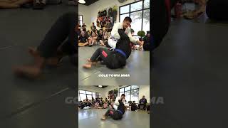 BJJ Takedowns amp Collar Choke Finish 🥋 [upl. by Tomkin]