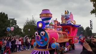 Disneys Magical Express Parade Shanghai Disneyland China 2018 [upl. by Carter]