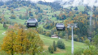 Männlichenbahn  Eine der Spektakulärsten Dline der Schweiz [upl. by Edora]