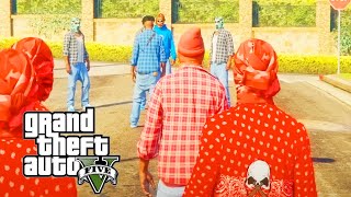 GTA 5 Halloween Mayhem Turns Los Santos UPSIDE DOWN [upl. by Nalla978]