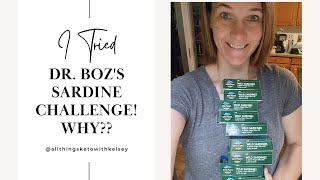 I tried the Sardine Challenge my Ketones were HOW HIGH No Back Pain [upl. by Yauqram237]