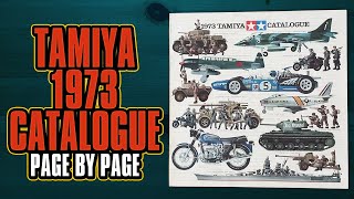 Tamiya Catalogue 1973  Their 2nd Scale Model Catalog Vintage Brochure Style Page by Page [upl. by Warfield]