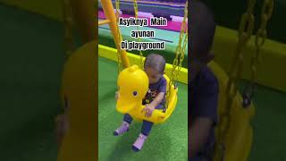 Anak main ayunan shortvideo shorts ayunan playground [upl. by Kip]