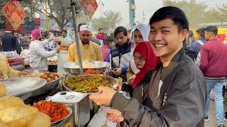 AUTO NAGIH JAJANAN🇮🇳LALAPAN ACAR CABE SEPIRING🔥DPERHATIIN CEWE CANTIK PAS MAKAN BARENG😂NGERI” SEDAP [upl. by Anelec340]