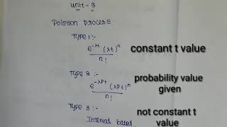 Unit 3 types of Poisson process explanation in Tamilpqtprp [upl. by Falcone]