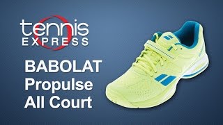 Babolat Womens Propulse All Court Shoe Review  Tennis Express [upl. by Phyl]