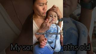 How to clean BABY nose with Saline Water [upl. by Aroled]