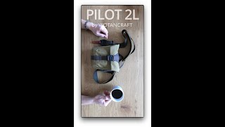 Wotancraft Pilot 2L Travel Camera Bag [upl. by Narcho]