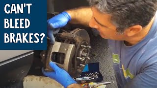 Cannot Bleed Brakes Heres Why [upl. by Neenaj]