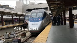 All Aboard Acela Express BostonProvidence [upl. by Dominus15]