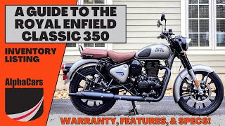 Your Guide to The NEWEST Royal Enfield Classic 350  Warranty Features amp Operation [upl. by Dlaner396]