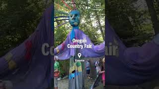 We went to the Oregon Country fair one of Oregon’s largest arts and music festivals shorts [upl. by Laubin]