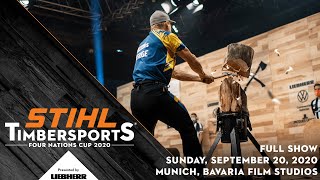 STIHL TIMBERSPORTS® The Four Nations Cup 2020 in Munich [upl. by Rodney117]