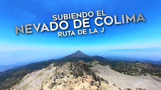 Ascenso Nevado de Colima Por la ruta de la quotJquot [upl. by Garibold]