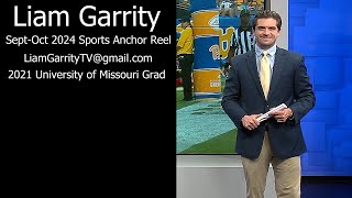 Liam Garrity SeptOct 2024 Sports Anchor Reel [upl. by Yffub734]