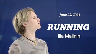 Ilia Malinin RUNNING 202425 SP Dreams On Ice Japan June 29 2024 [upl. by Cowley]