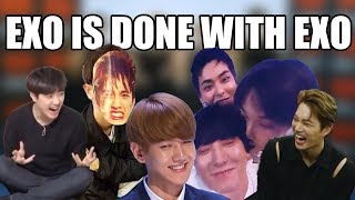 EXO annoying each other for 5 minutes straight aka I need a comeback [upl. by Euqinomahs]