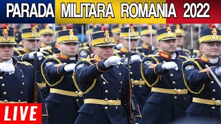 LIVE PARADA MILITARA A ROMANIEI 2022  1 DECEMBRIE  Ziua NATIONALA A ROMANIEI [upl. by Tchao795]