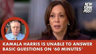 Kamala Harris is unable to answer basic questions on ‘60 Minutes’ [upl. by Trilbi]