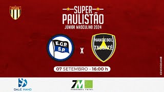 SUPER PAULISTÃO JUNIOR MASCULINO 2k24  PINHEIROS vs TAUBATÉ 1600 0709 [upl. by Eyaj]