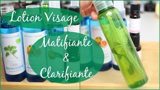 Lotion Visage Matifiante amp Clarifiante DIY [upl. by Rhee]