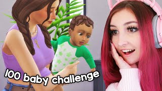 starting a 100 baby challenge in sims 4 Streamed 32223 [upl. by Rettuc818]