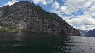 1672024 Norway Geiranger Fjord cruise 4k [upl. by Fabriane70]