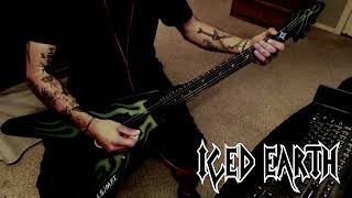 Iced Earth  Violate Alive in Athens  Jon Schaffer Guitar Cover [upl. by Inait]