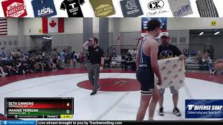 Mat 7 152 Seth Dawkins Washington Red Vs Mannix Morgan Minnesota Red [upl. by Sterrett]