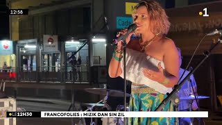 Les Francofolies de La Réunion  retour sur les Francofolies Dann Sin Zil [upl. by Nyleve]