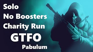 Charity Run Solo  GTFO Level 48 [upl. by Airdnax]